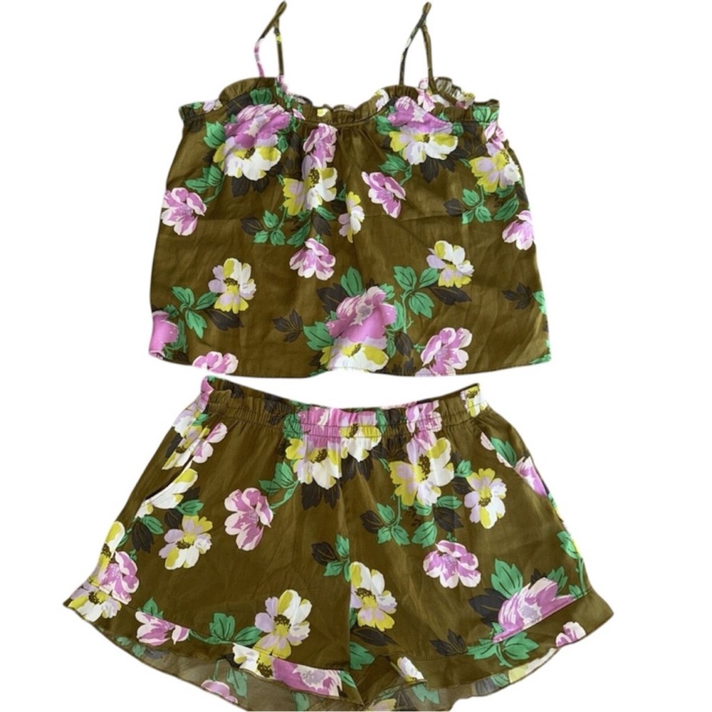 🌿 Aerie | Floral Print Women's Sleepwear Set